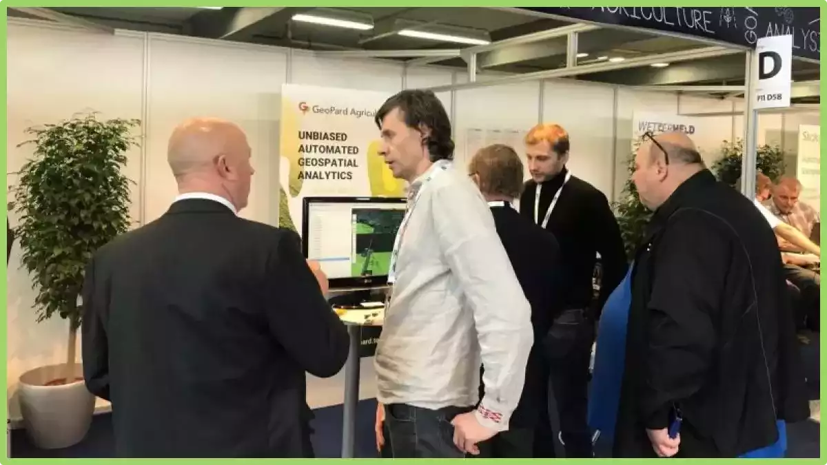 Geopard team at Agritechnica 2019