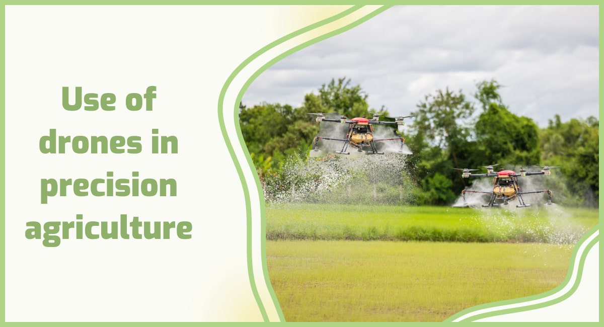 Drones in precision agriculture